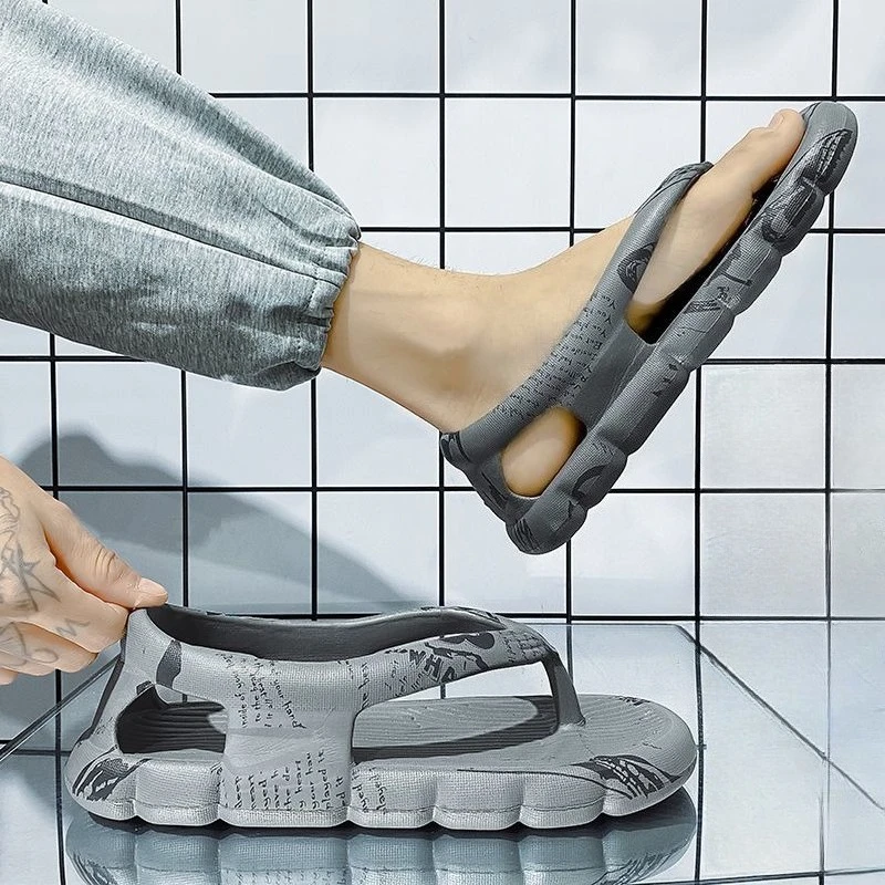 Men Shoes Expensive - Flat Men's Sandal Rubber Flip Flops