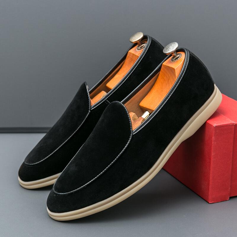 Men Shoes Loro Piana - Fashion Men Luxury Brand Loafer Shoes