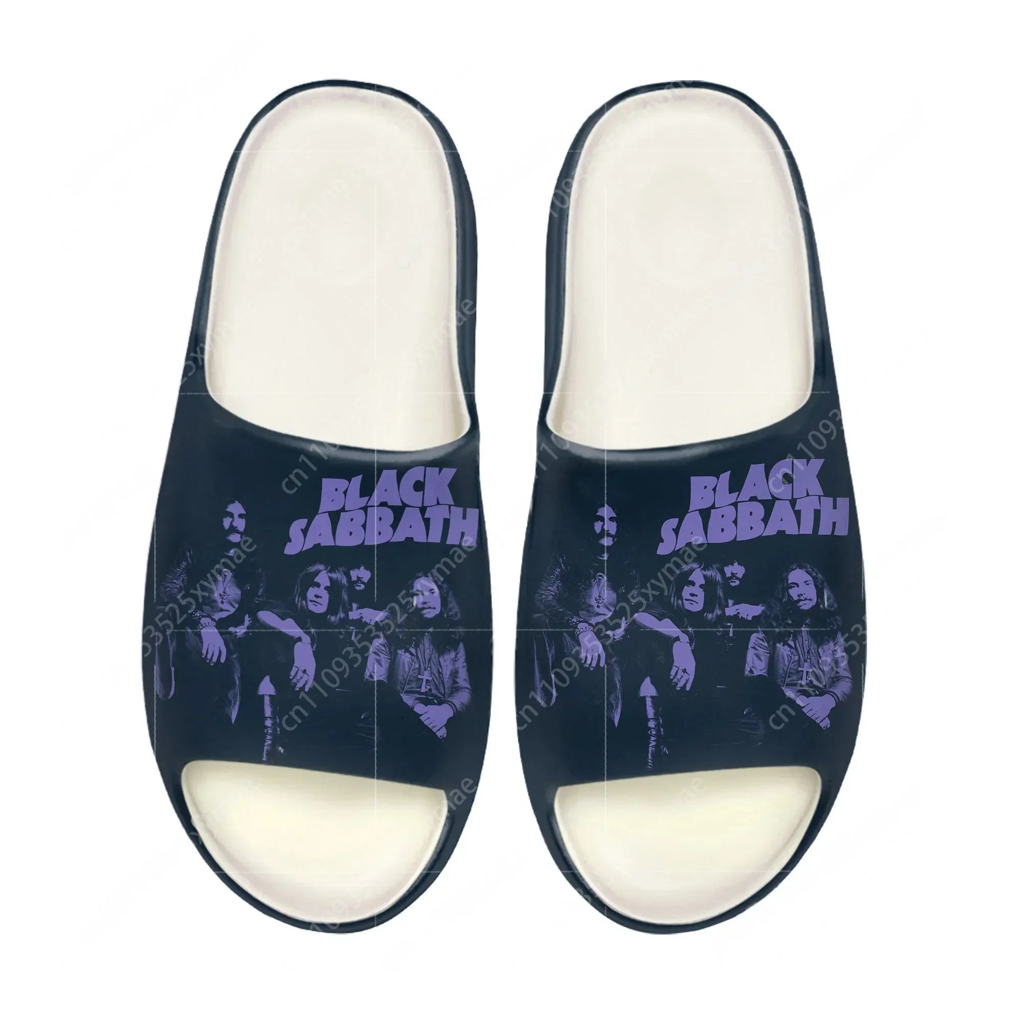 Men Shoes Black - Black Heavy Metal Band Sabbath Soft
