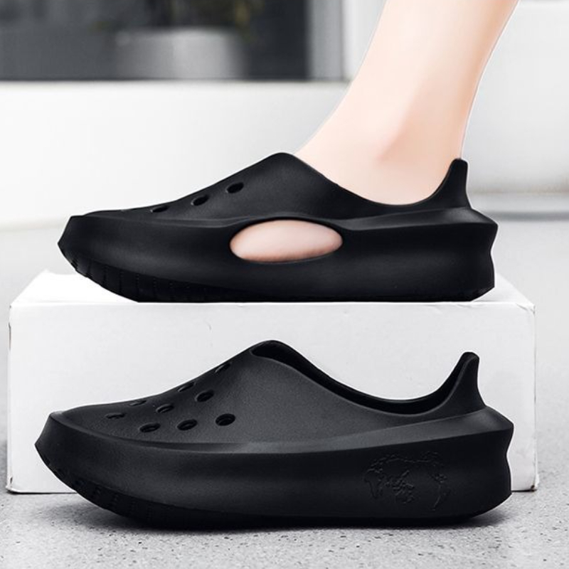 Men Shoes Expensive - Outdoor Soft Height Hollow Closed Toe