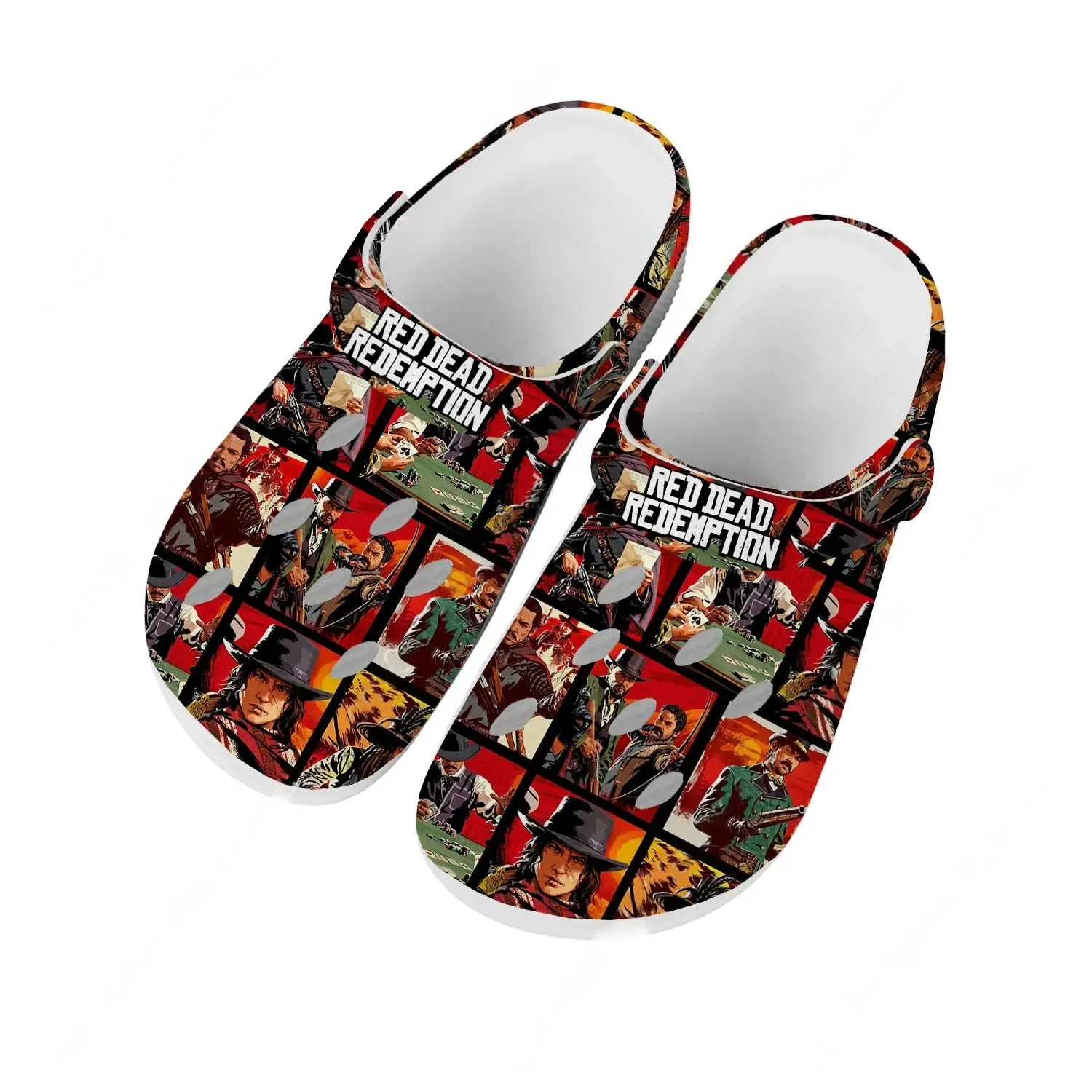 Red Dead Redemption Sandals Me - Men Shoes Red recension och pris