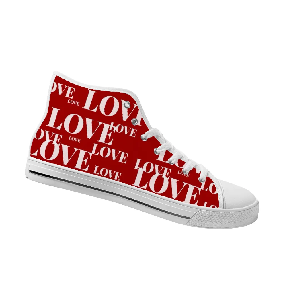 Custom classic high-top canvas - Men Shoes Red recension och pris
