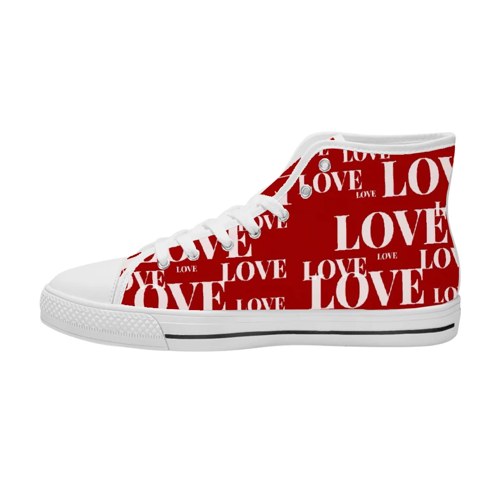 Custom classic high-top canvas - Men Shoes Red recension och pris
