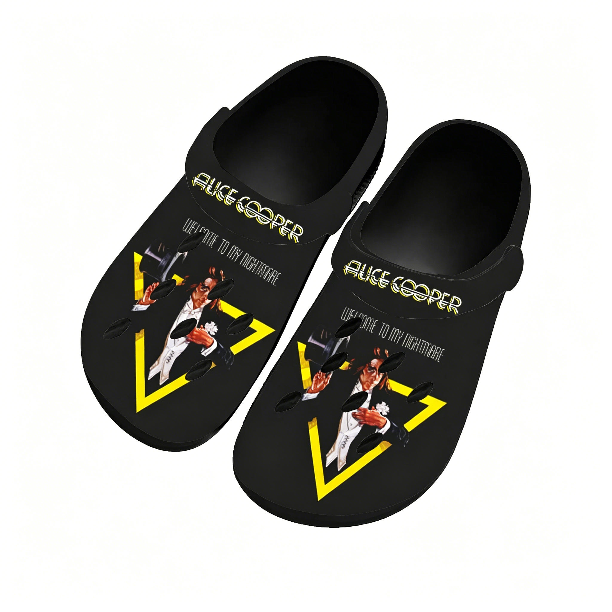Hot Alice Cooper Horror Water  - Men Shoes Black recension och pris