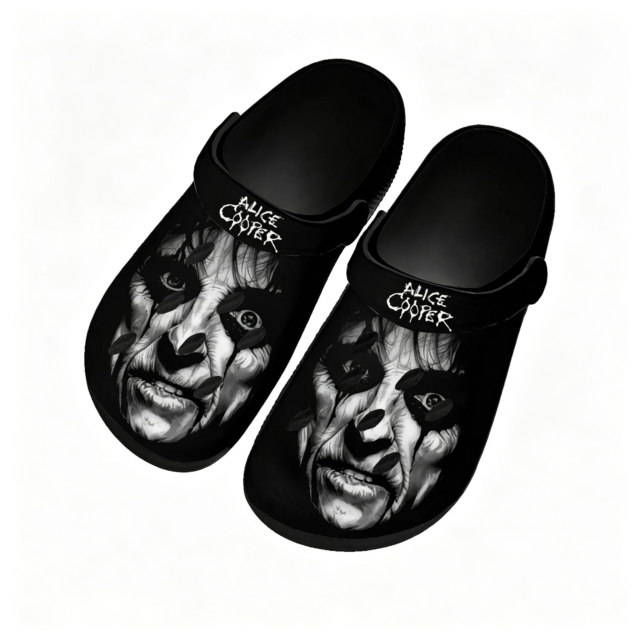 Hot Alice Cooper Horror Water  - Men Shoes Black recension och pris