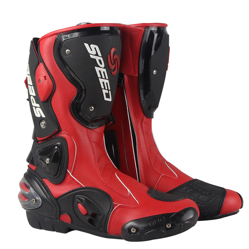 Men's Motorcycle Boots Riding  - Men Shoes White Colour recension och pris