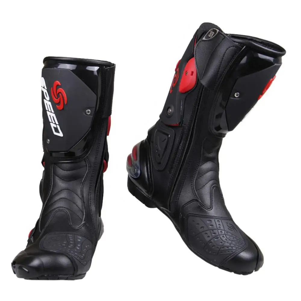 Men's Motorcycle Boots Riding  - Men Shoes White Colour recension och pris
