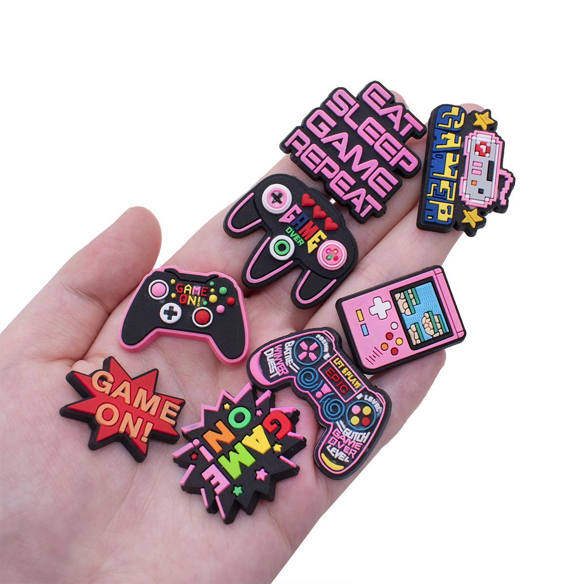 Game Shoe Charms for Crocs Acc - Men'S Shoes With Jeans recension och pris