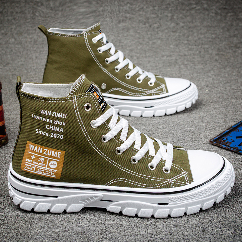 New shoes for man High Top Can - Canvas Sneaker High recension och pris