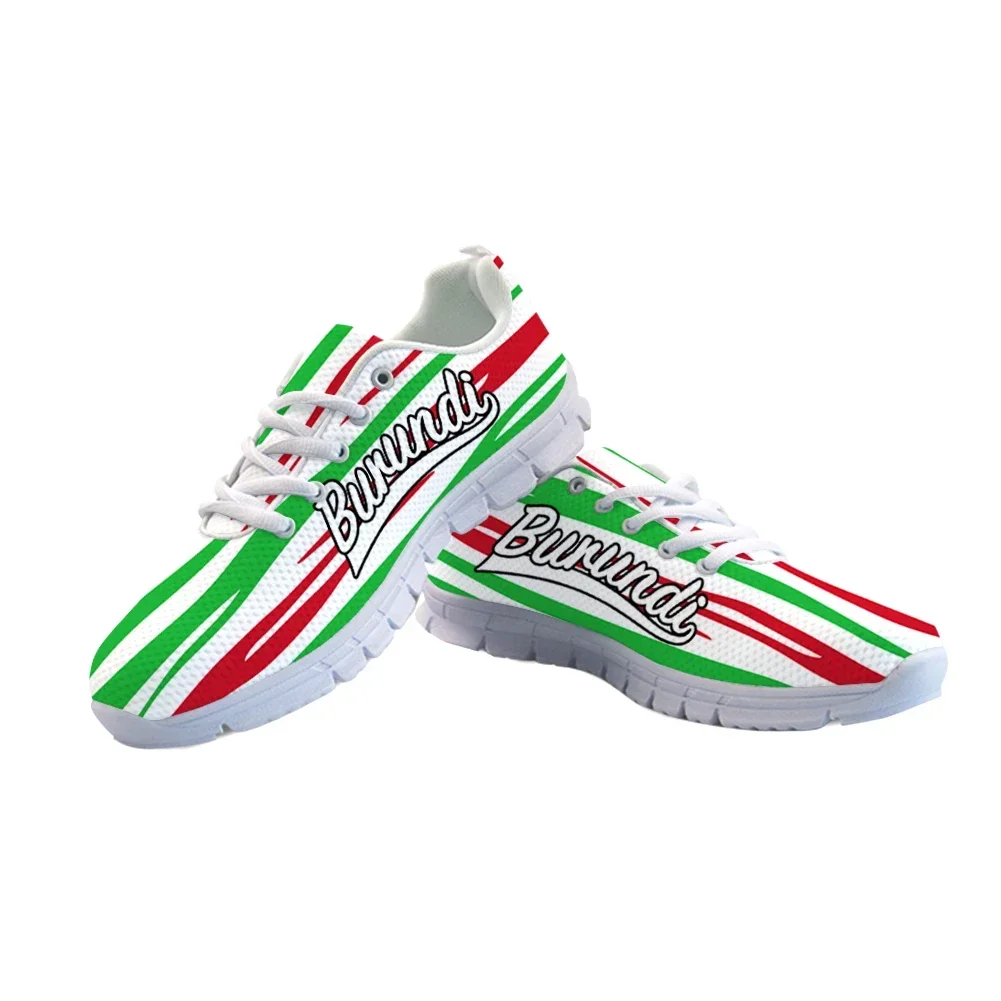 Burundi Free Custom Made Name  - Men Shoes Red recension och pris