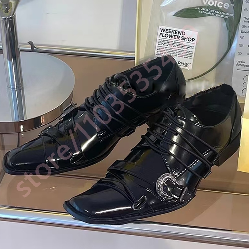 Black Pointed Toe Women's Thic - Men Shoes Black recension och pris