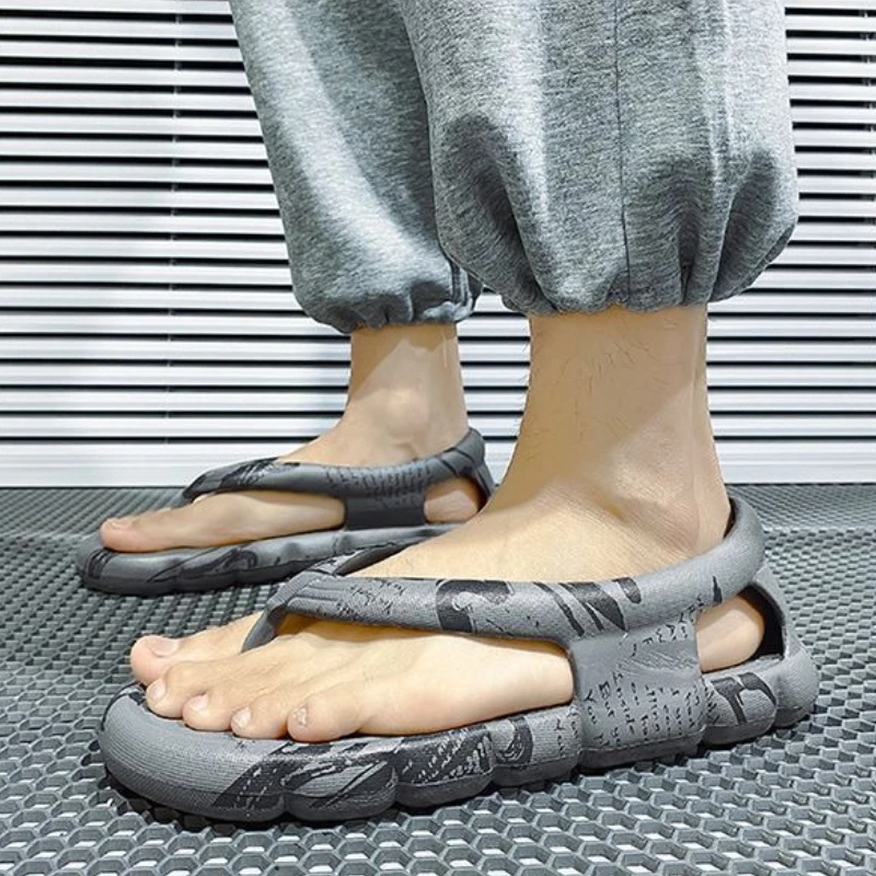 Flat Men's Sandal Rubber Flip  - Men Shoes Expensive recension och pris