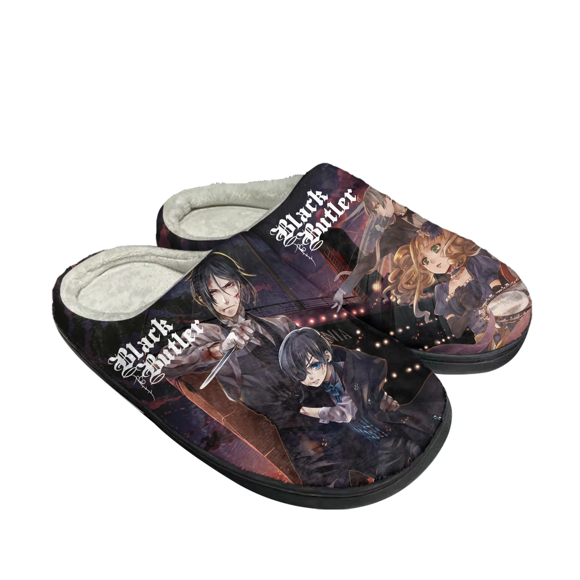 Black Butler Home Cotton Slipp - Men Shoes Black recension och pris