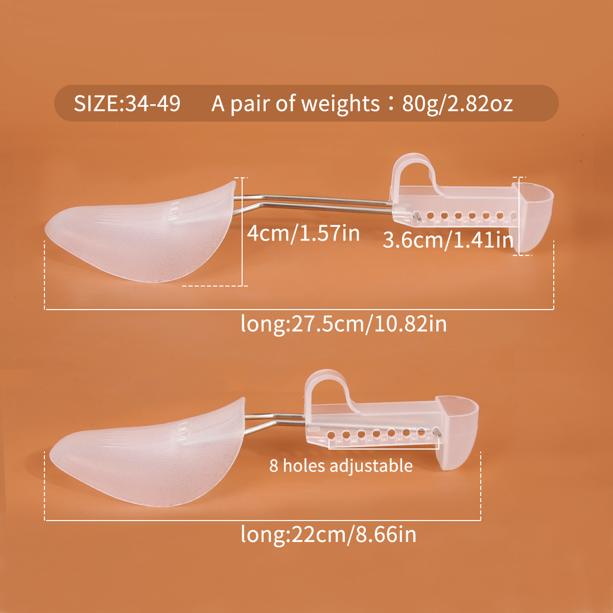1 Pair Men and women Plastic S - Men Shoes White Colour recension och pris