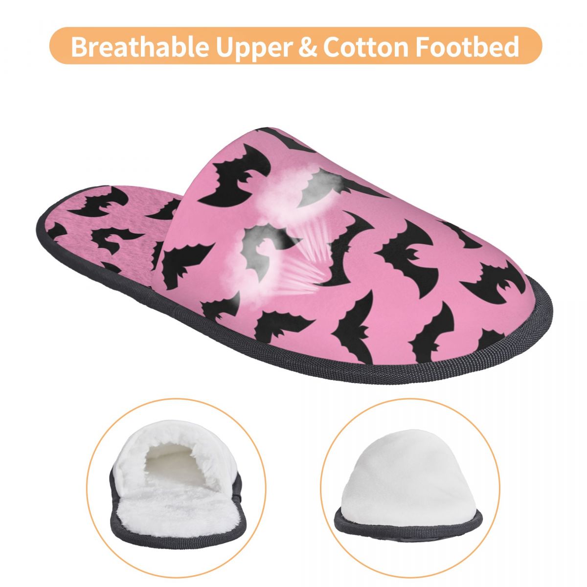 Custom Pastel Goth Pink Black  - Men Shoes Black recension och pris