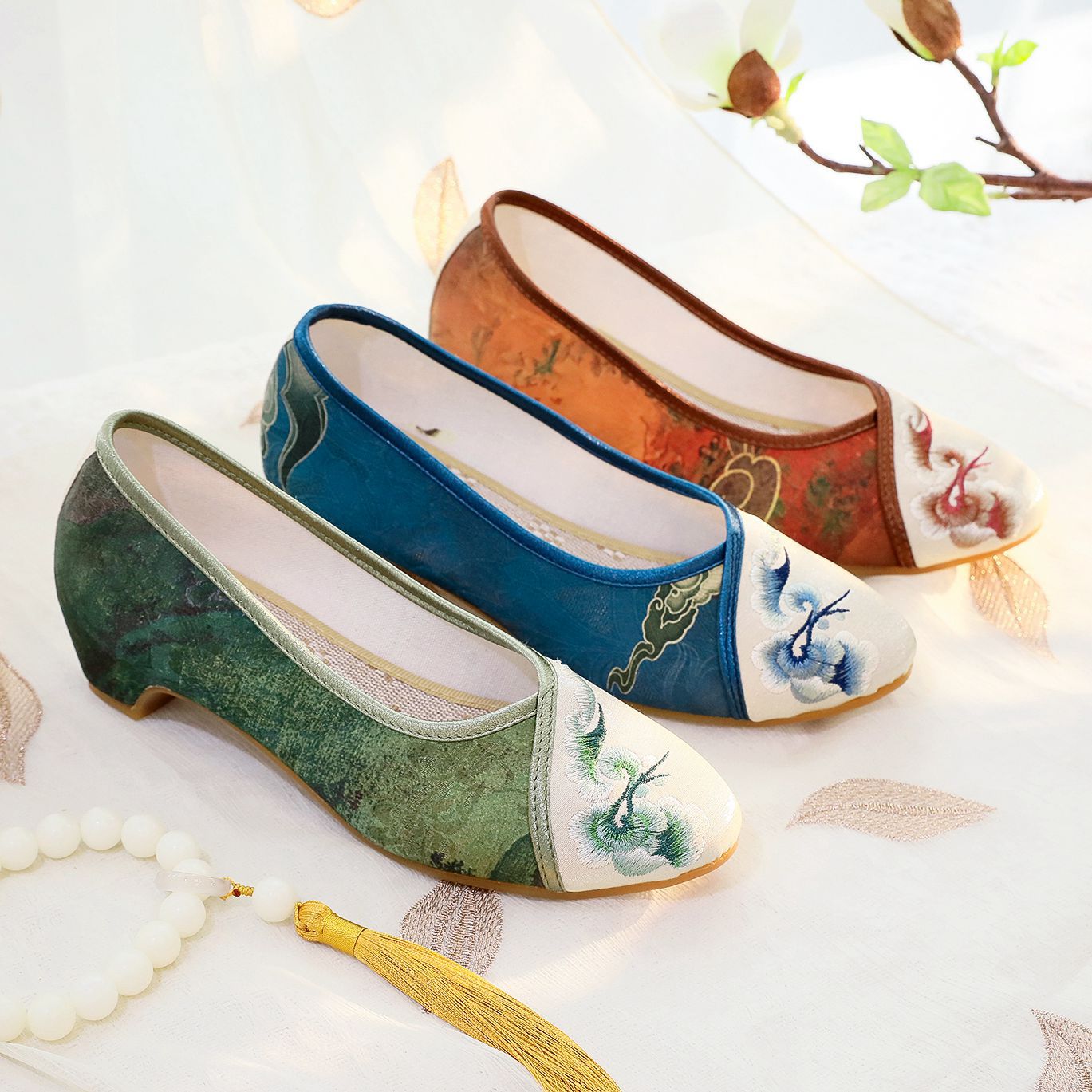 Size 35-40 Summer Old Beijing  - Dress Shoe Pointed recension och pris