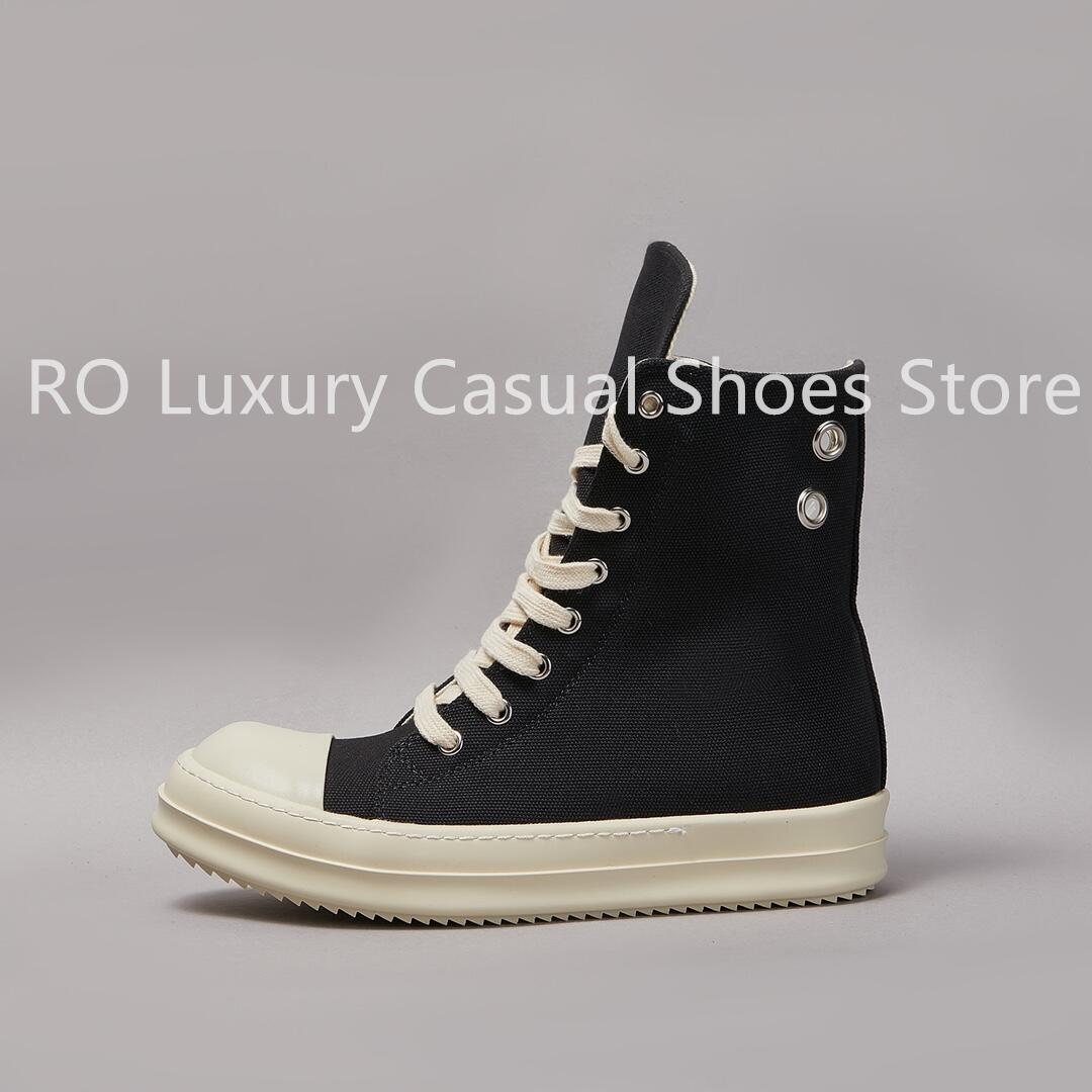 Ro Classic Metal Hole Design T - Canvas Sneaker High recension och pris