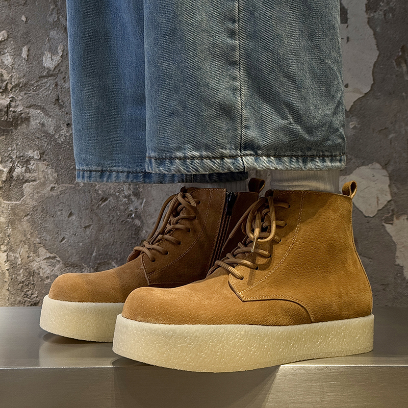 Thick Soled Height Increasing  - Men'S Shoes Hiking recension och pris