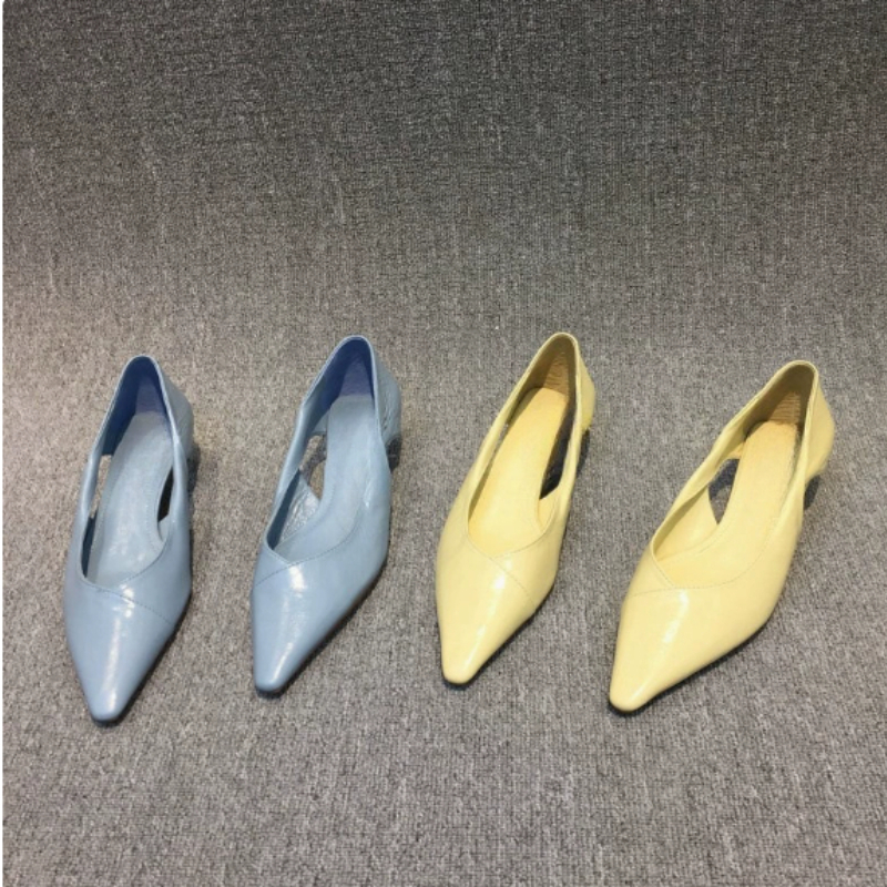 Woman Elegant French Square To - Dress Shoe Pointed recension och pris
