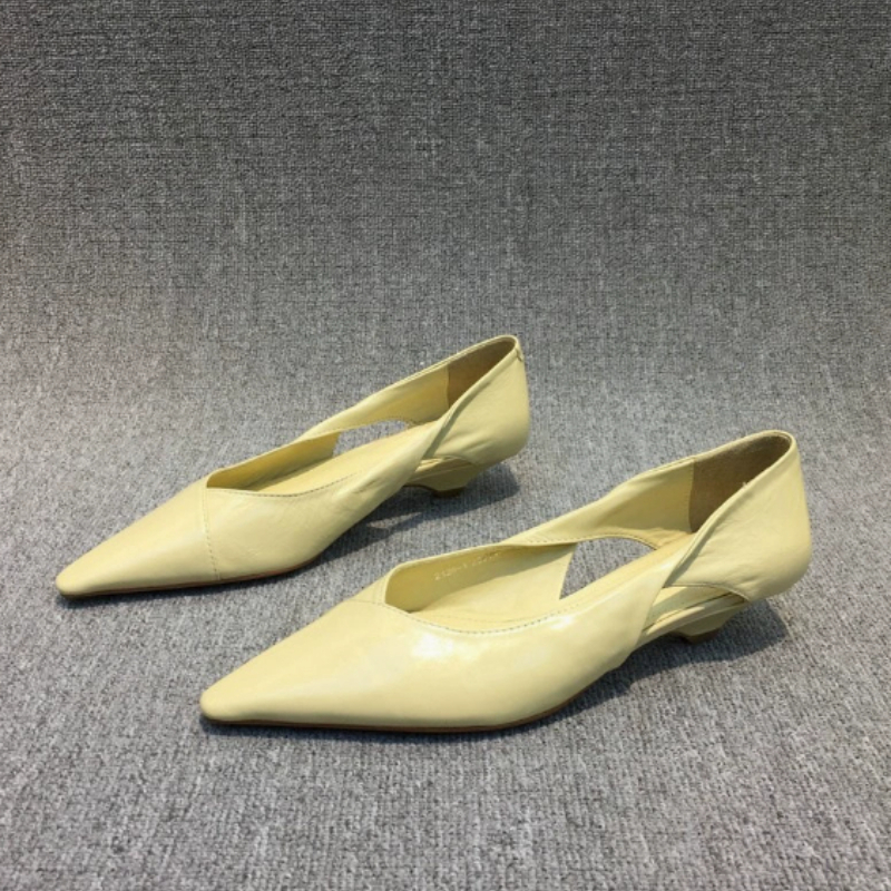 Woman Elegant French Square To - Dress Shoe Pointed recension och pris
