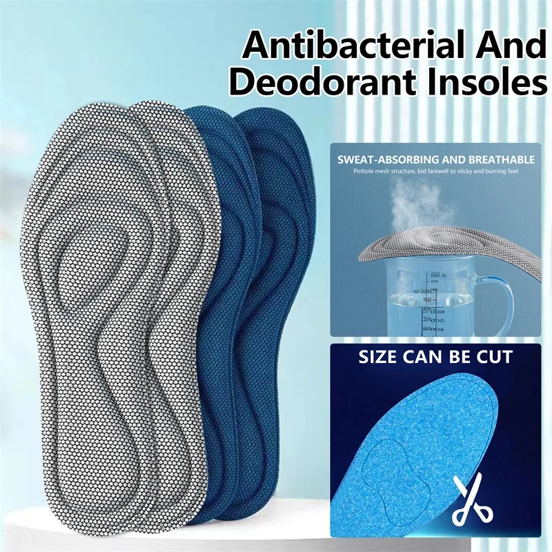1Pair Memory foam insoles Anti - Men'S Shoes With Memory Foam recension och pris