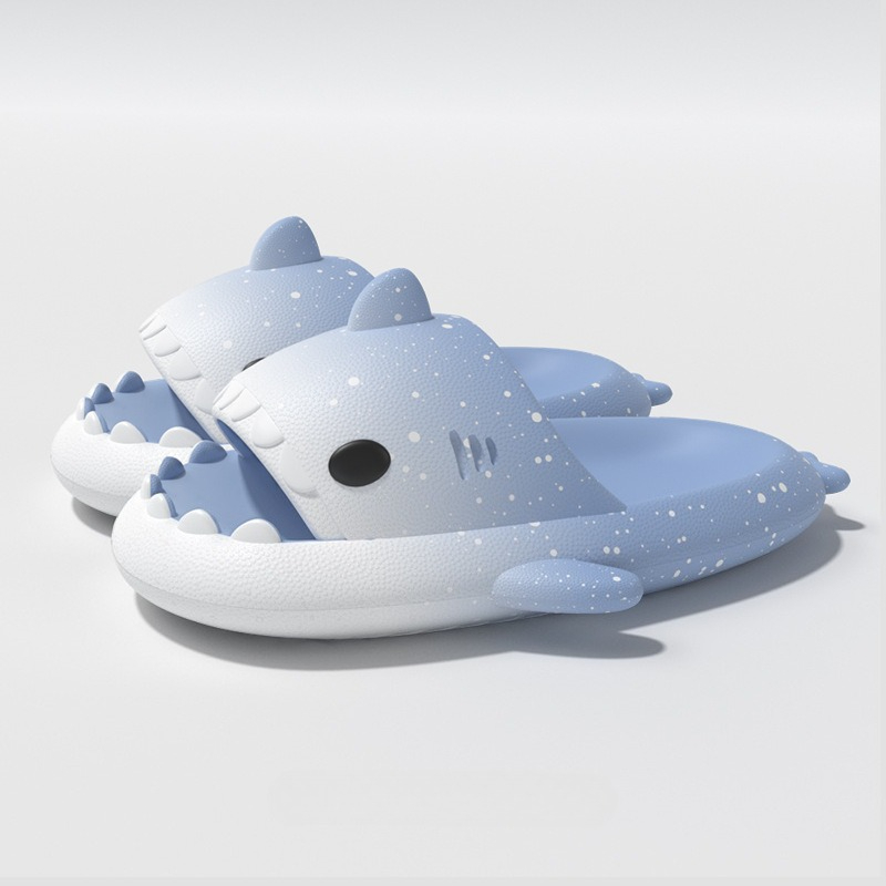 Cute Cartoon Shark Slippers Fo - Men'S Shoes With Platform recension och pris