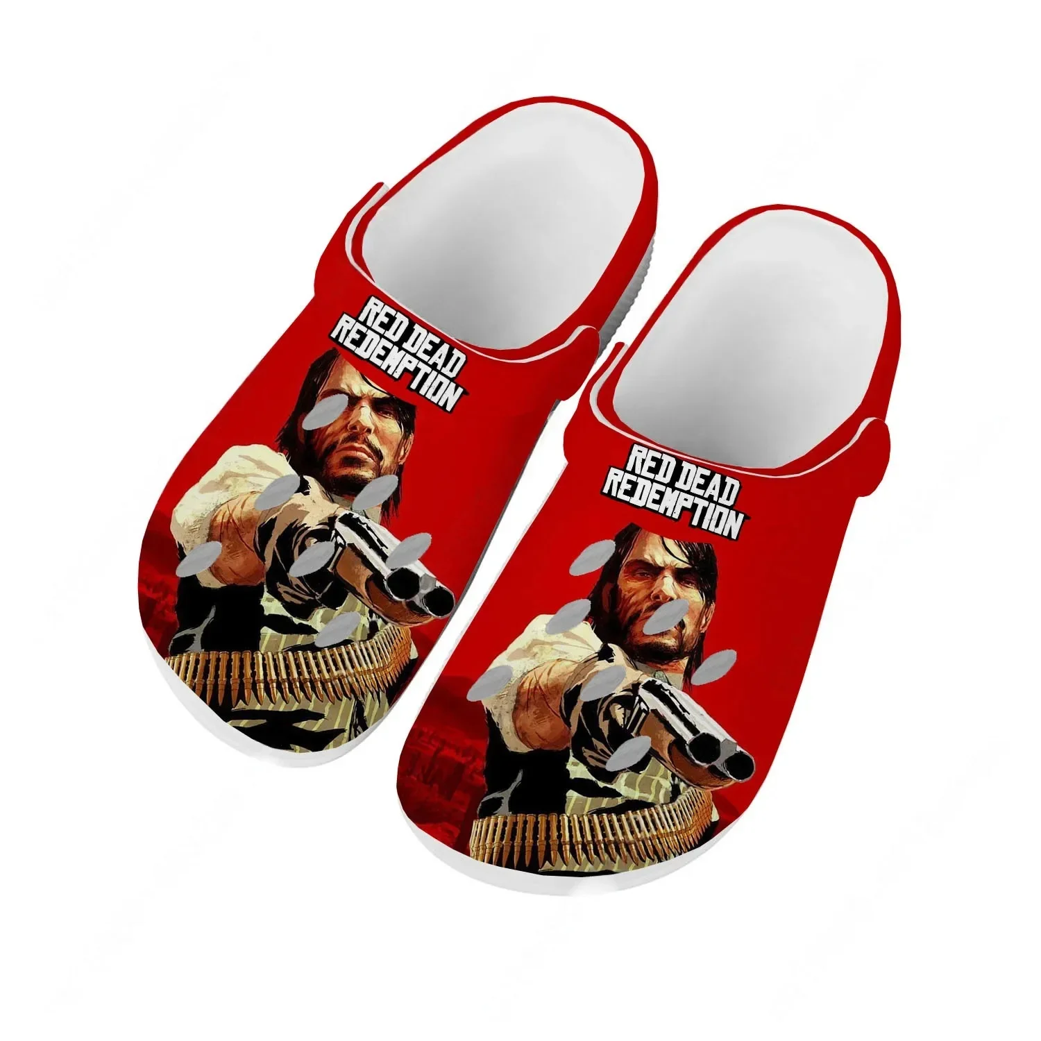 Red Dead Redemption Sandals Me - Men Shoes Red recension och pris