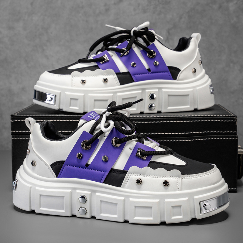 Cyberpunk Metal Decor Thick So - Men Shoes Must Have recension och pris