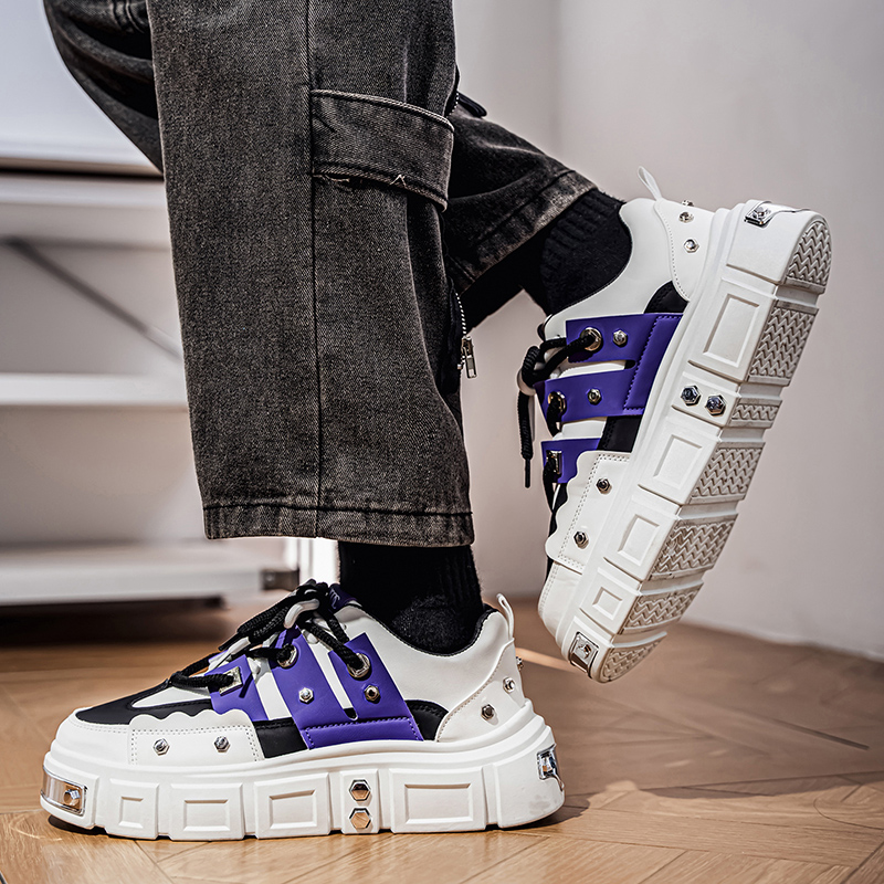 Cyberpunk Metal Decor Thick So - Men Shoes Must Have recension och pris