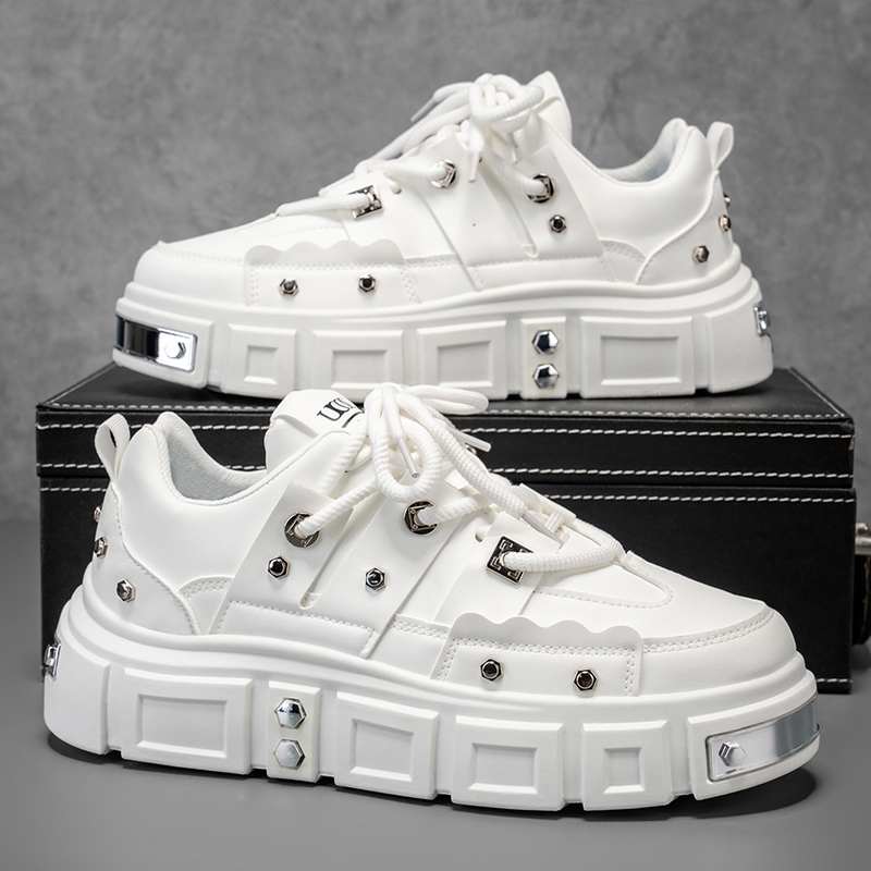 Cyberpunk Metal Decor Thick So - Men Shoes Must Have recension och pris