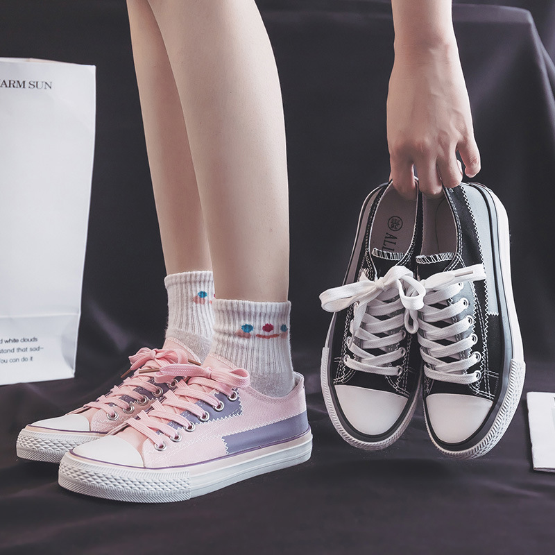 New Canvas Shoes Women No-slip - Canvas Sneaker High recension och pris