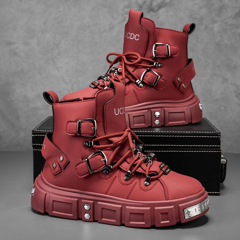 Original Brand Boots for Man P - Men Shoes Red recension och pris