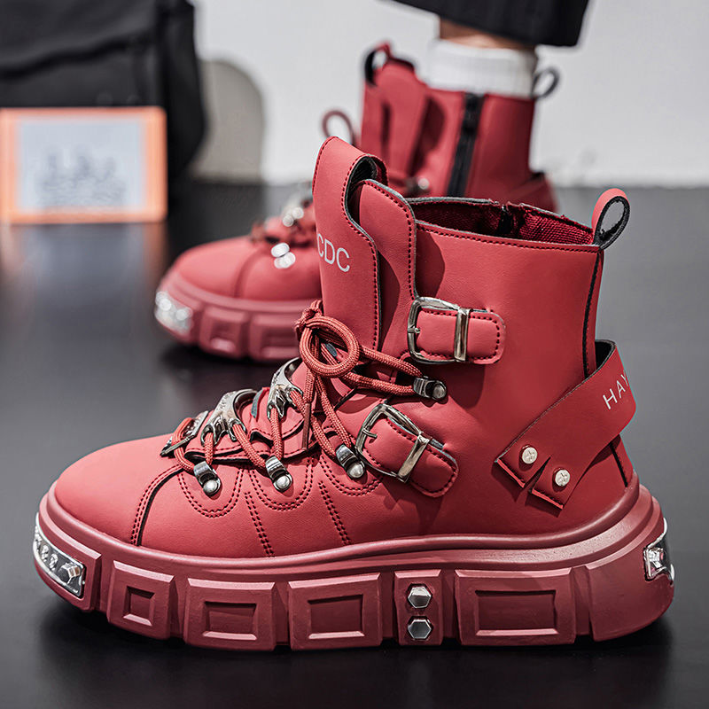 Original Brand Boots for Man P - Men Shoes Red recension och pris