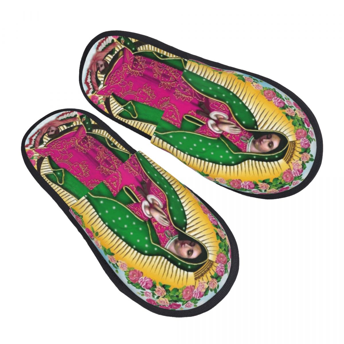 Our Lady Of Guadalupe Mexican  - Men'S Shoes With Memory Foam recension och pris