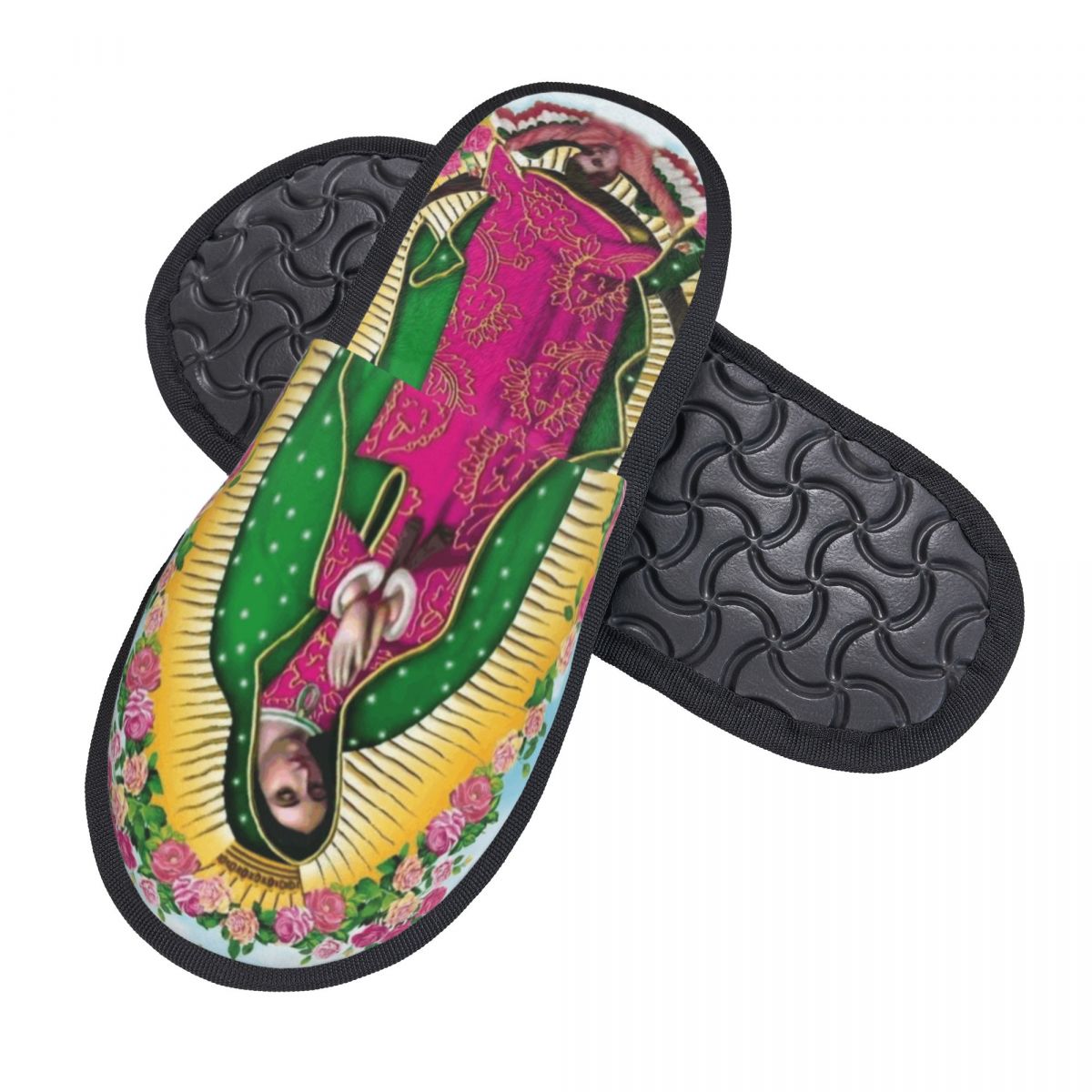 Our Lady Of Guadalupe Mexican  - Men'S Shoes With Memory Foam recension och pris
