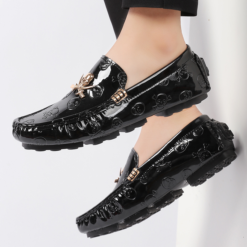 Men Black Patent Leather Loafe - Men Shoes Black recension och pris