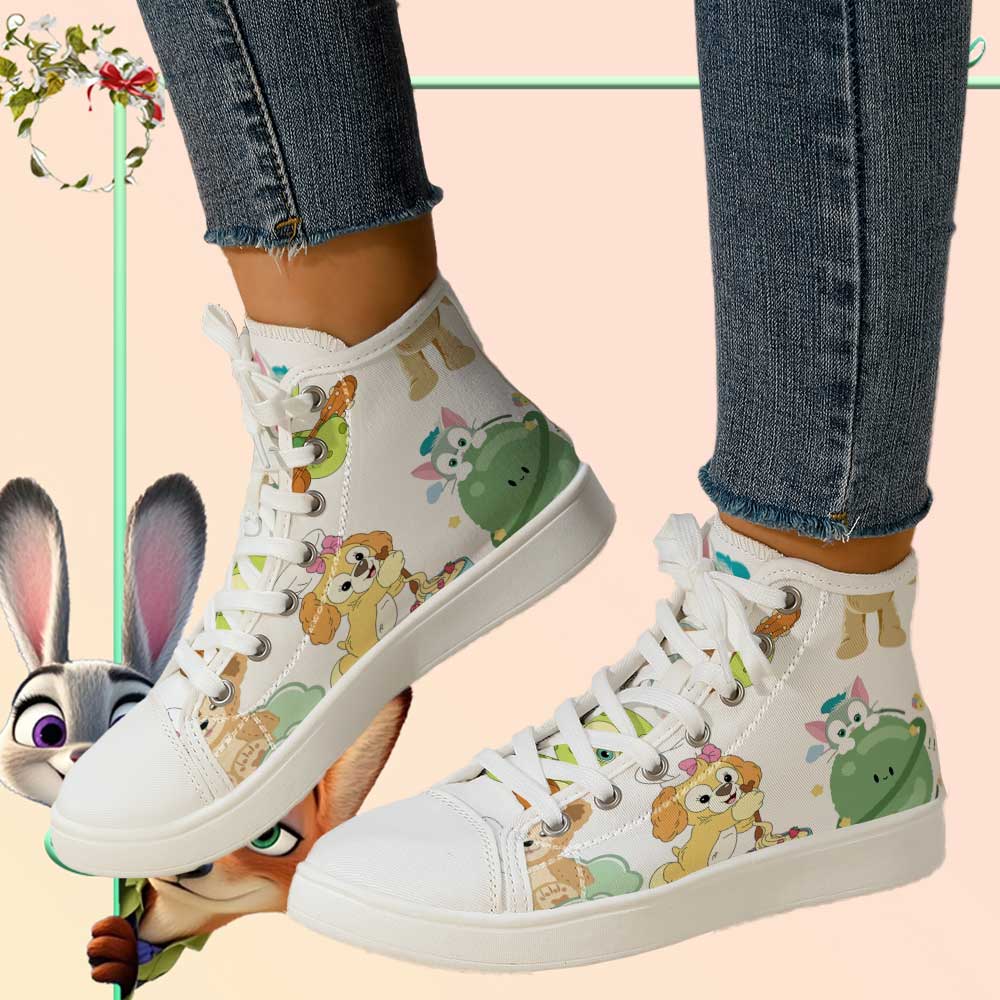 Disney Duffy & Friends High To - Canvas Sneaker High recension och pris