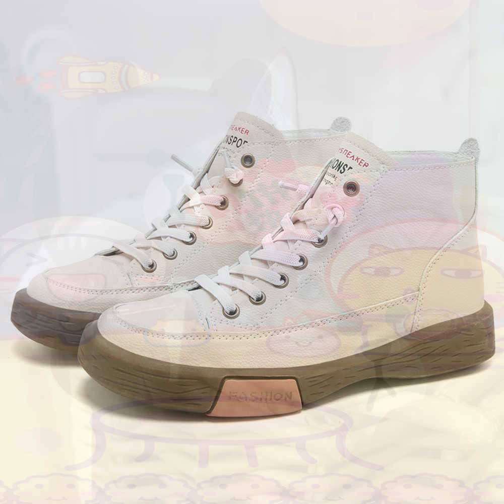 High Top Hi Cut Offers Skatebo - Men Shoes White Colour recension och pris
