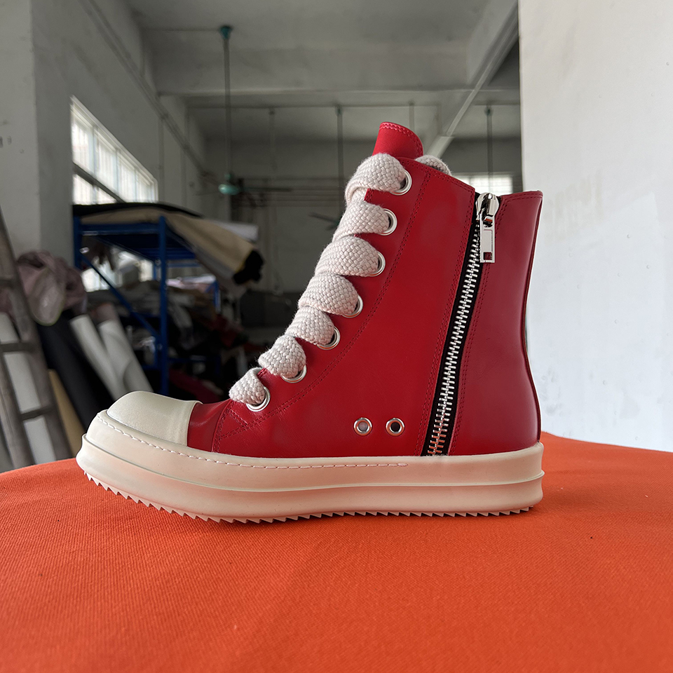 High Top Sneakers Men StreetRo - Men Shoes Red recension och pris
