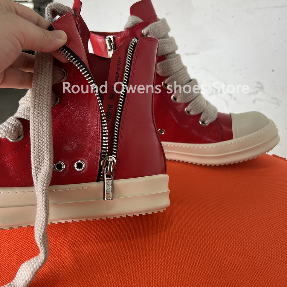 High Top Sneakers Men StreetRo - Men Shoes Red recension och pris