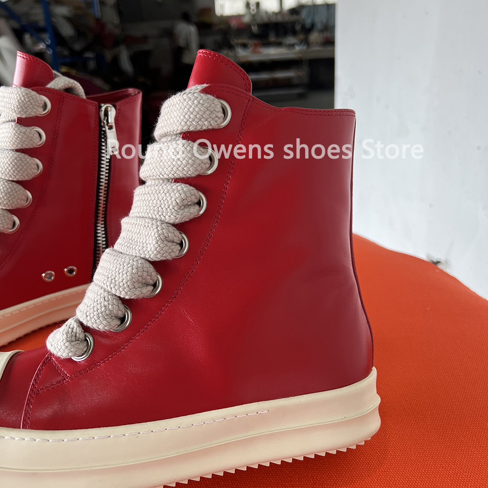 High Top Sneakers Men StreetRo - Men Shoes Red recension och pris