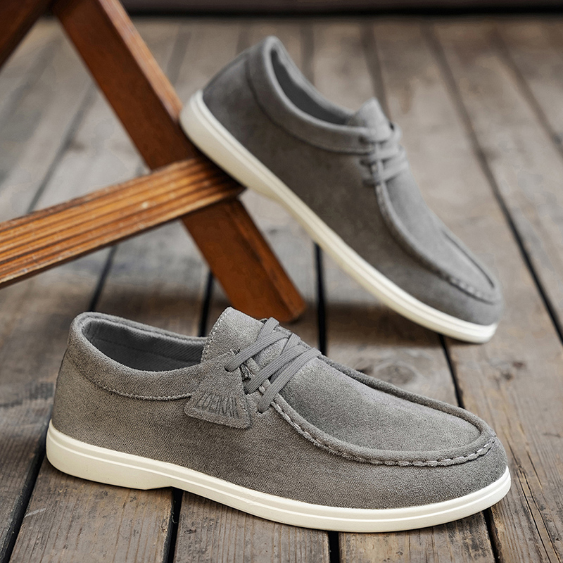 Korean Style Men's Suede Loafe - Men Shoes Loro Piana recension och pris