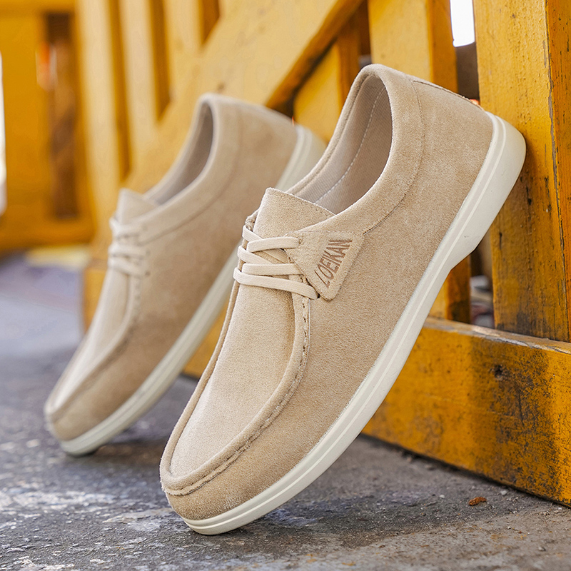 Korean Style Men's Suede Loafe - Men Shoes Loro Piana recension och pris