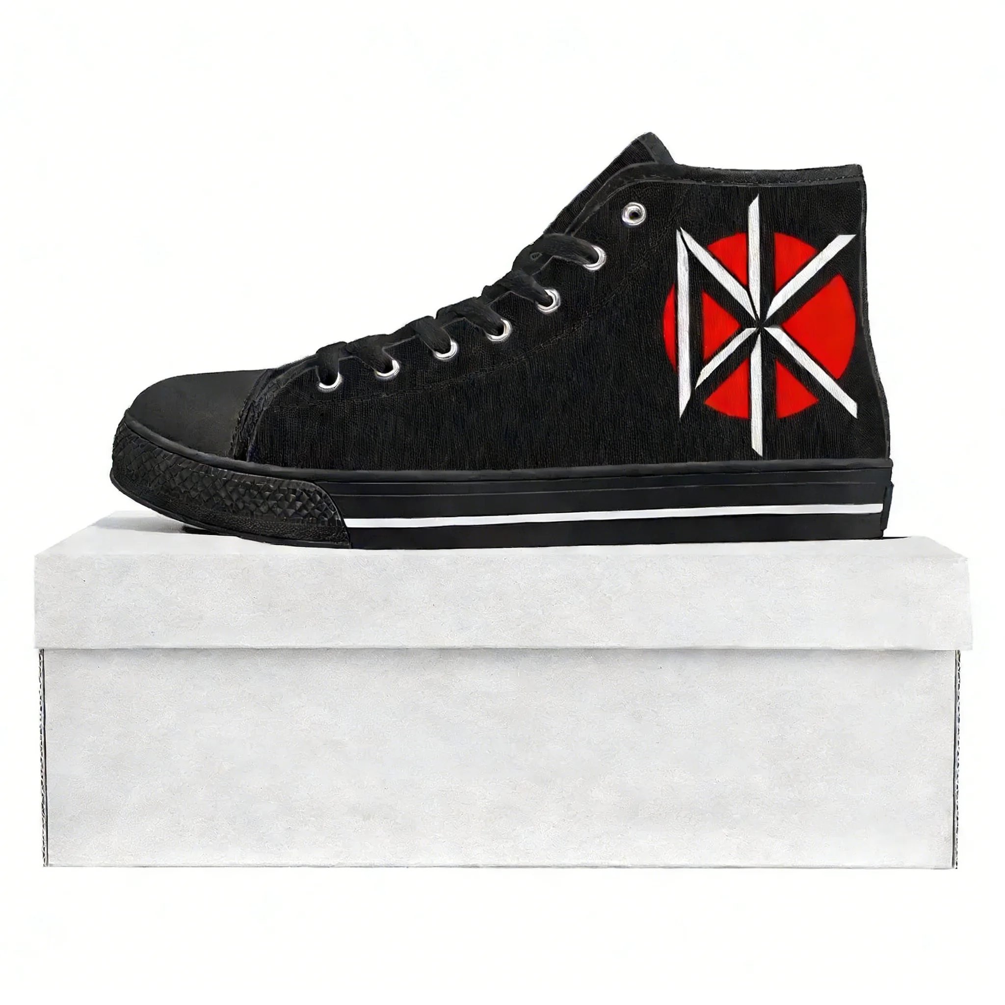 Dead Rock Band Kennedys High T - Canvas Sneaker High recension och pris