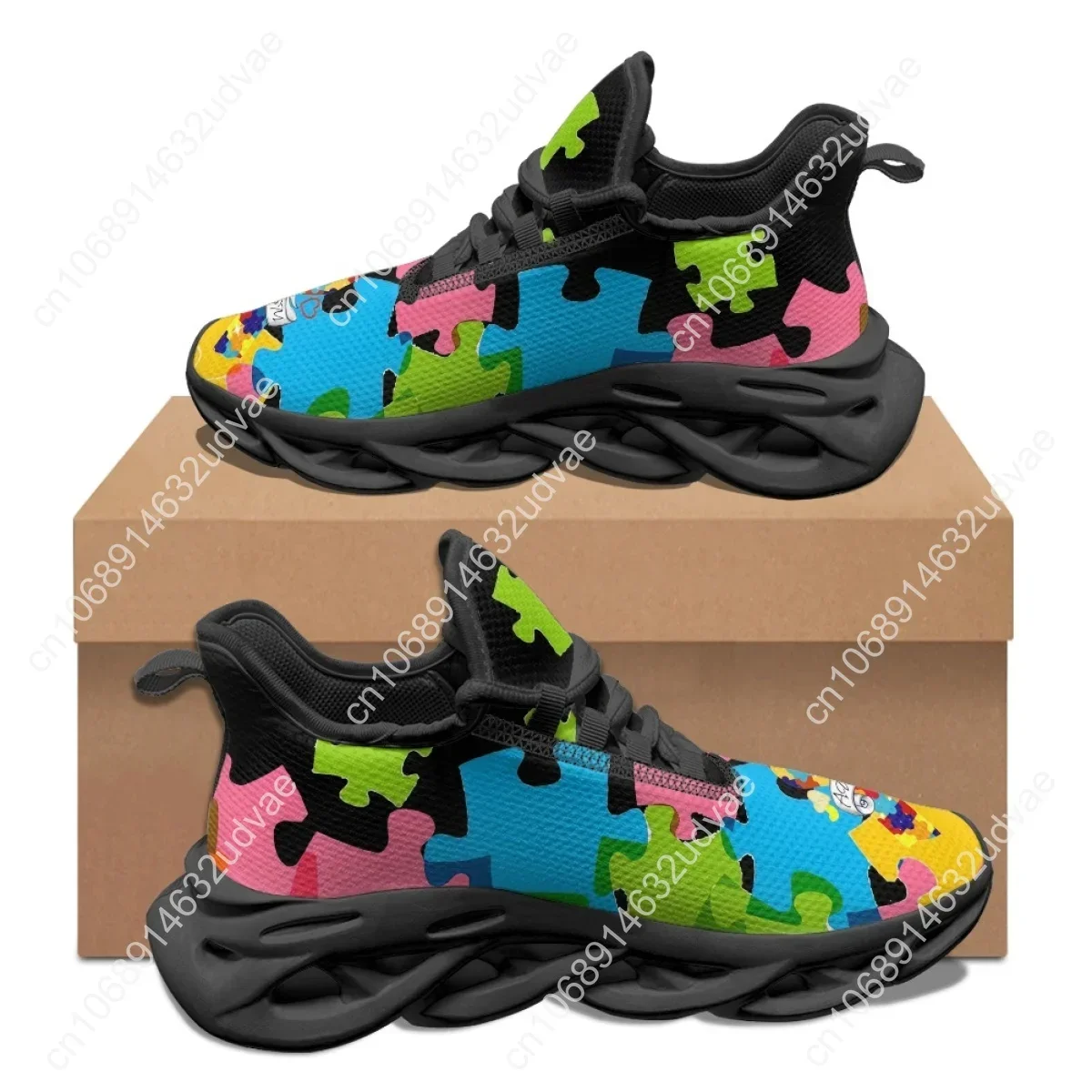 Autism Awareness Sports Runnin - Men'S Shoes With Platform recension och pris
