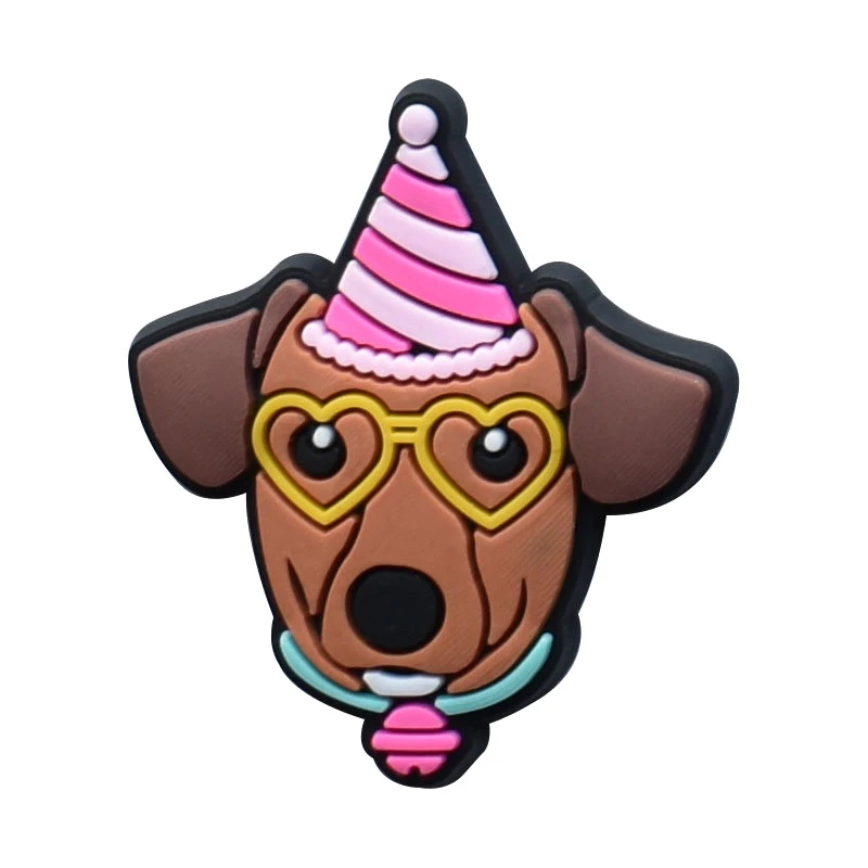 Birthday dog Shoe Charms for C - Men'S Shoes With Jeans recension och pris