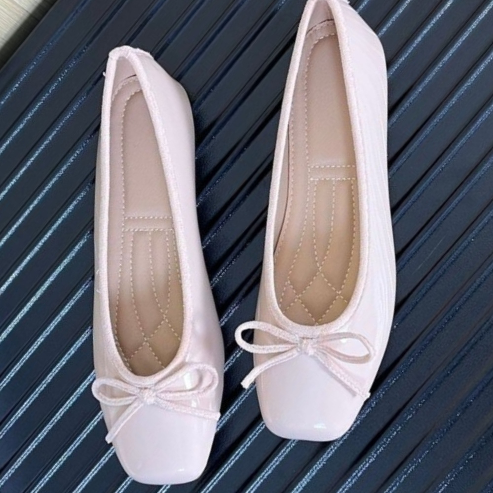Women Nude Pink Patent Leather - Dress Shoe Pointed recension och pris