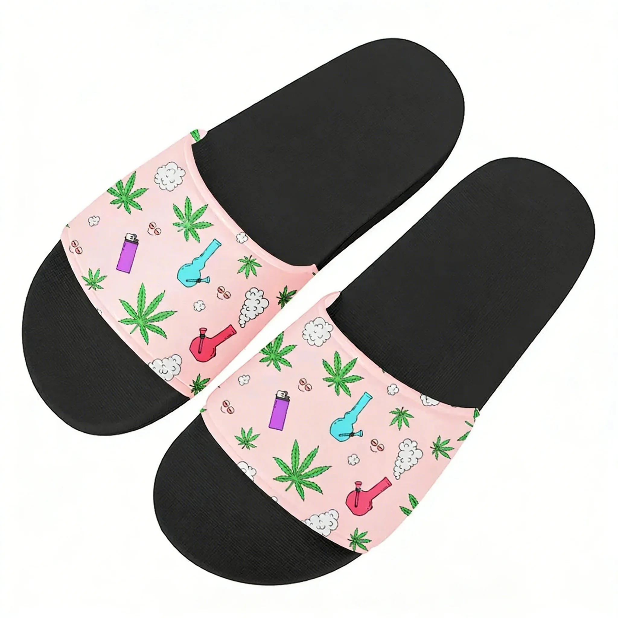Leaf Weed Rasta Marijuana Red  - Men Shoes Red recension och pris