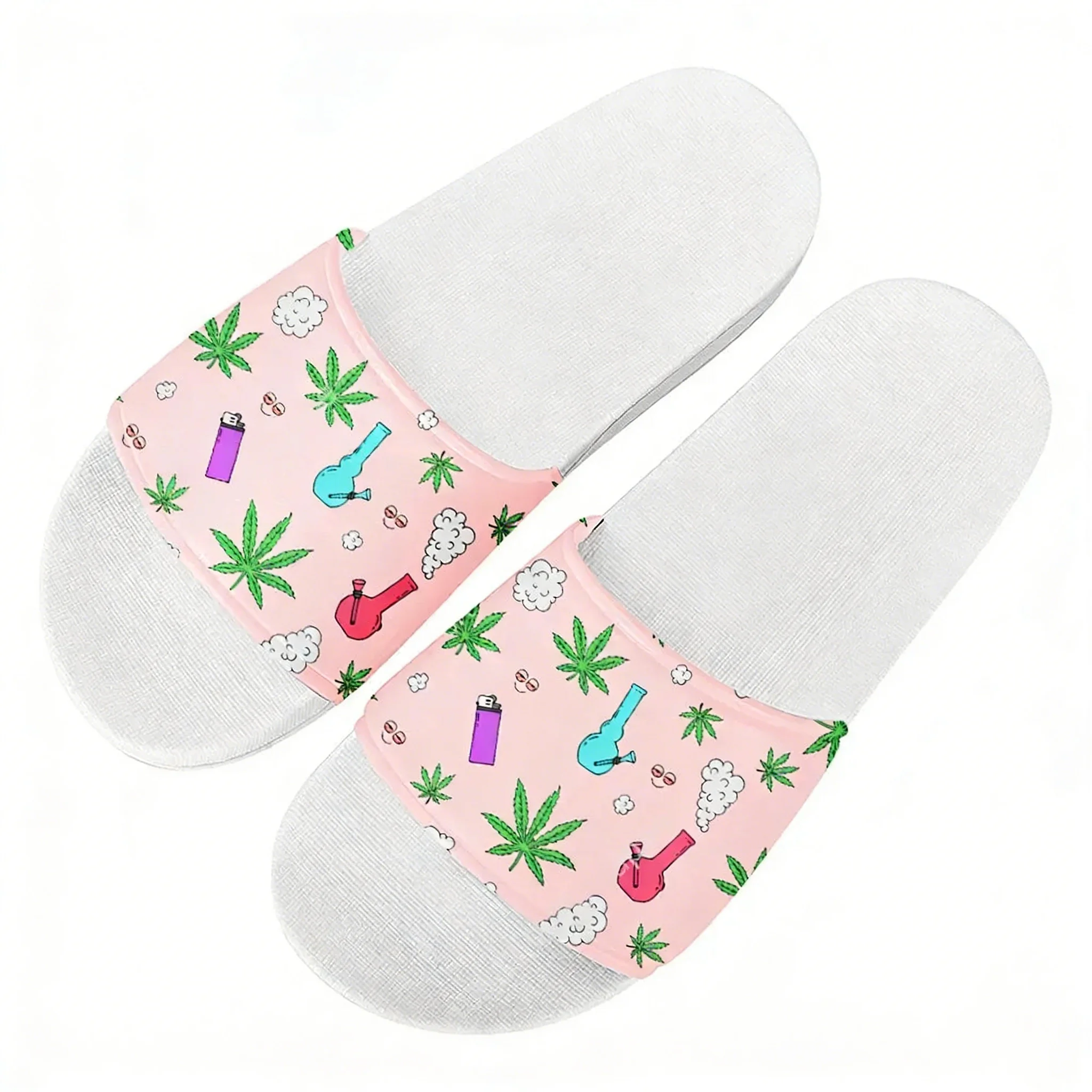 Leaf Weed Rasta Marijuana Red  - Men Shoes Red recension och pris