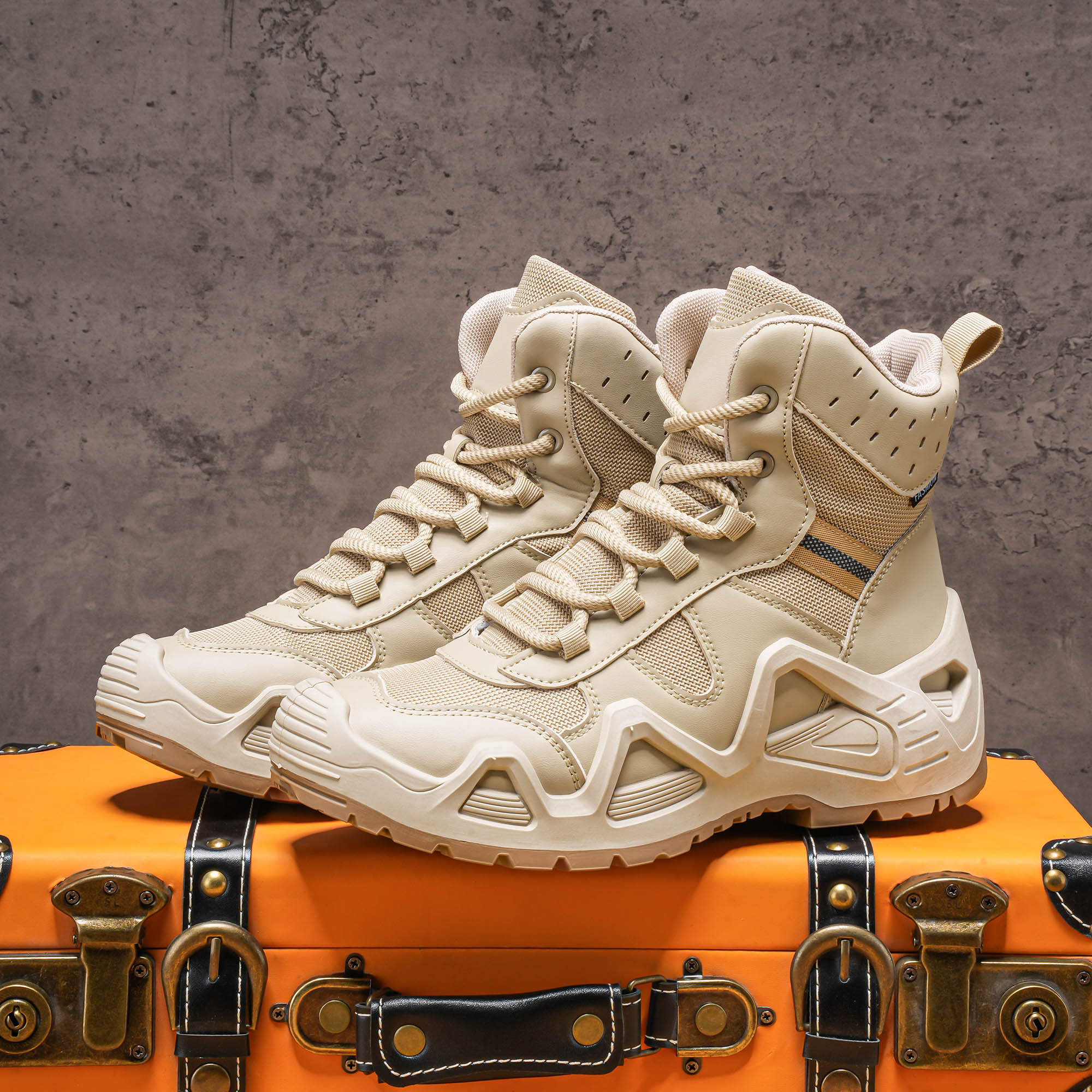 Men's high top boots, hiking b - Men'S Shoes Hiking recension och pris